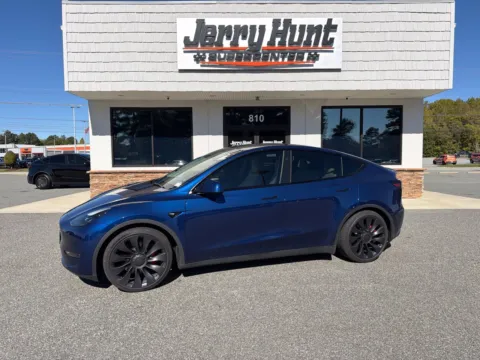 Blue 2024 Tesla Model Y Performance for sale in Lexington, NC