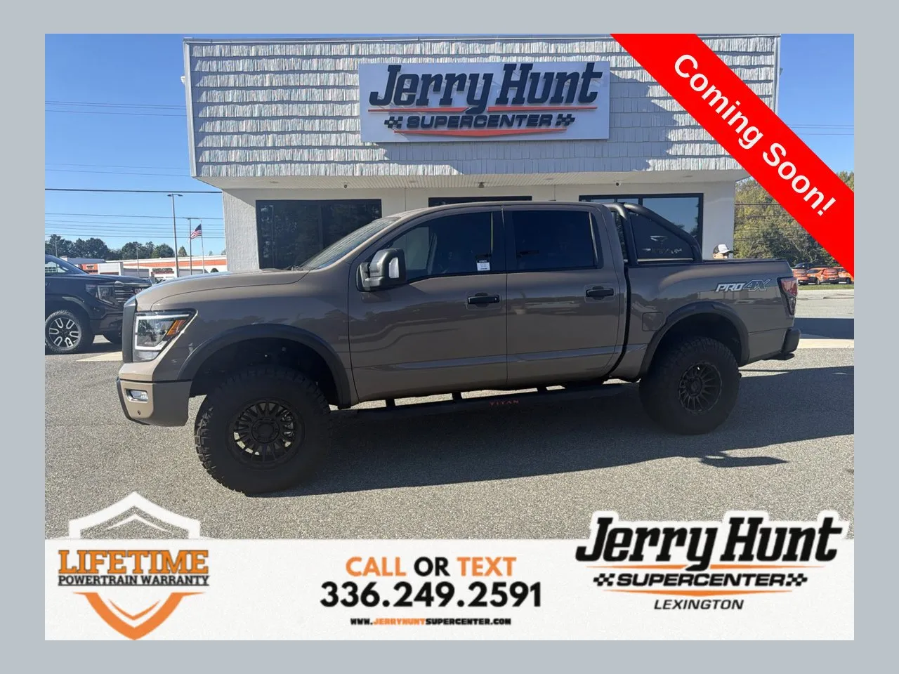 Beige 2024 Nissan Titan PRO-4X for sale in Lexington, NC
