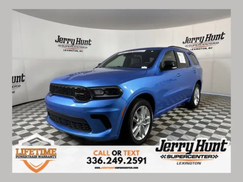 Blue 2026 Dodge Durango GT Plus for sale in Lexington, NC