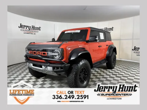 Orange 2023 Ford Bronco Raptor for sale in Lexington, NC