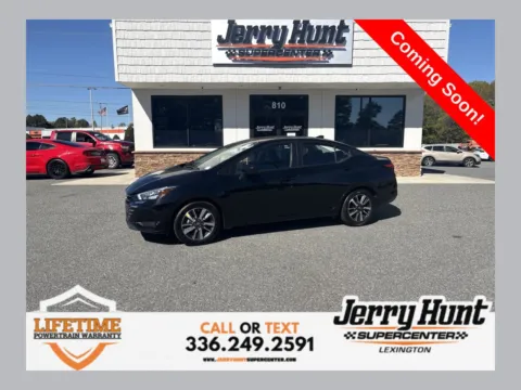 Black 2025 Nissan Versa 1.6 SV for sale in Lexington, NC