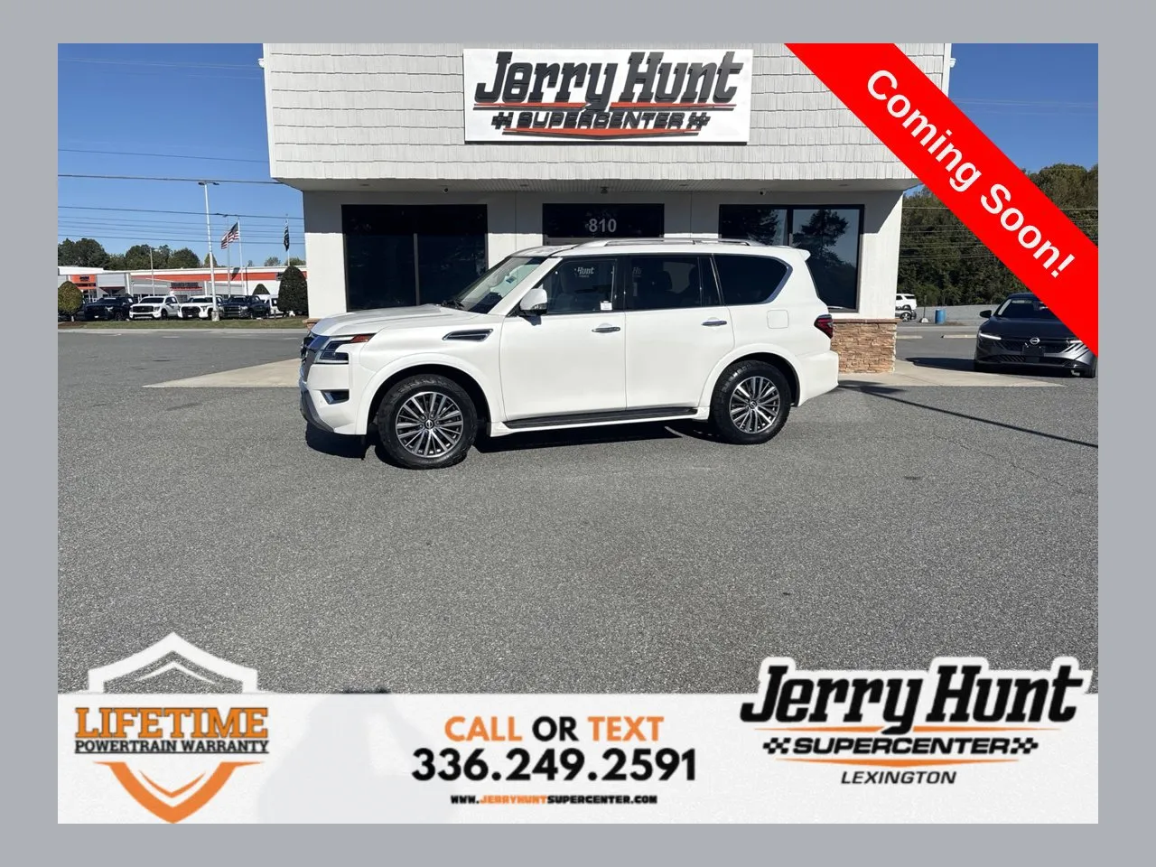 White 2024 Nissan Armada SL for sale in Lexington, NC