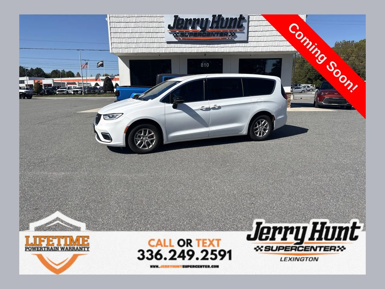 White 2025 Chrysler Pacifica Select for sale in Lexington, NC