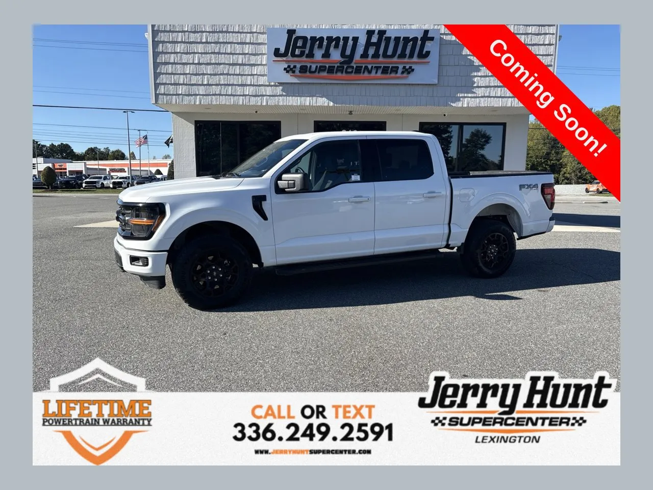 White 2025 Ford F-150 XLT for sale in Lexington, NC