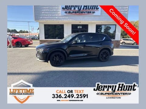 Black 2025 Mazda CX-5 2.5 S Carbon Edition for sale in Lexington, NC