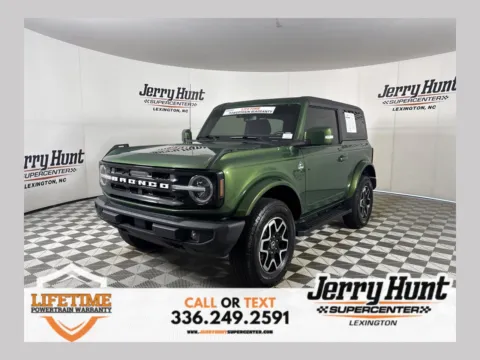 Green 2022 Ford Bronco Outer Banks for sale in Lexington, NC