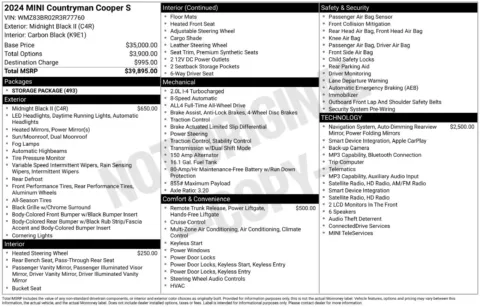 More photos of 2024 MINI Cooper S Countryman Iconic at Jerry Hunt Supercenter - Lexington, NC