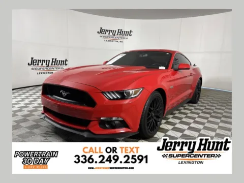Red 2017 Ford Mustang GT Premium for sale in Lexington, NC