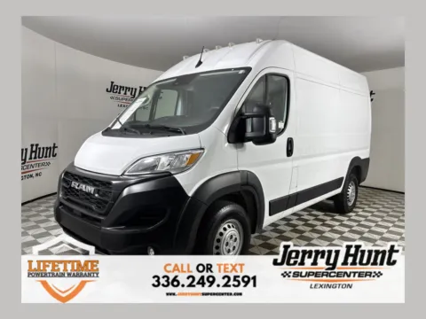 White 2025 Ram ProMaster 2500 High Roof for sale in Lexington, NC