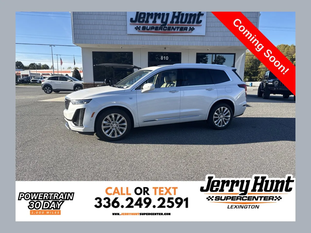 White 2020 Cadillac XT6 Premium Luxury for sale in Lexington, NC