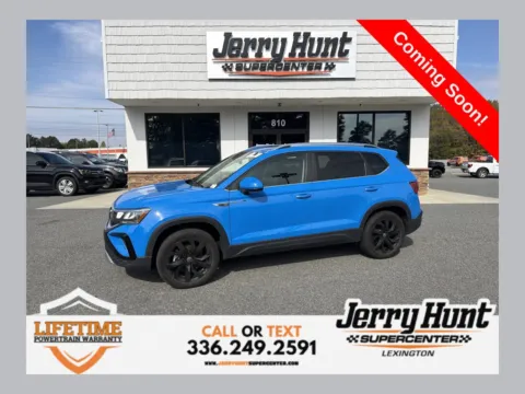 Blue 2023 Volkswagen Taos 1.5T SE for sale in Lexington, NC