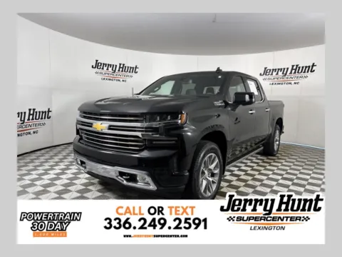 Black 2021 Chevrolet Silverado 1500 High Country for sale in Lexington, NC
