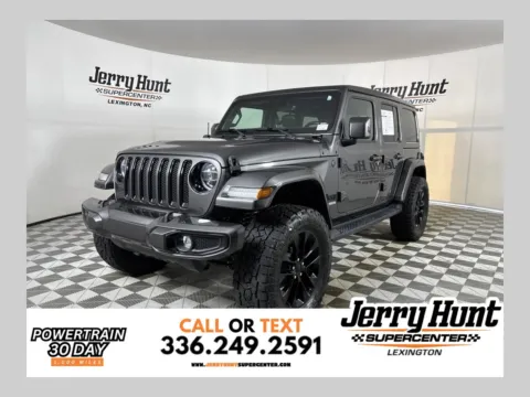 Black 2021 Jeep Wrangler Unlimited Sahara High Altitude for sale in Lexington, NC