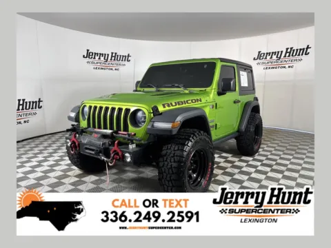 Green 2019 Jeep Wrangler Rubicon for sale in Lexington, NC