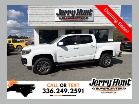 White 2022 Chevrolet Colorado Work Truck for sale in Lexington, NC