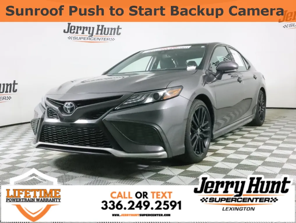Used 2021 Toyota Camry XSE for sale in Lexington, NC at Jerry Hunt