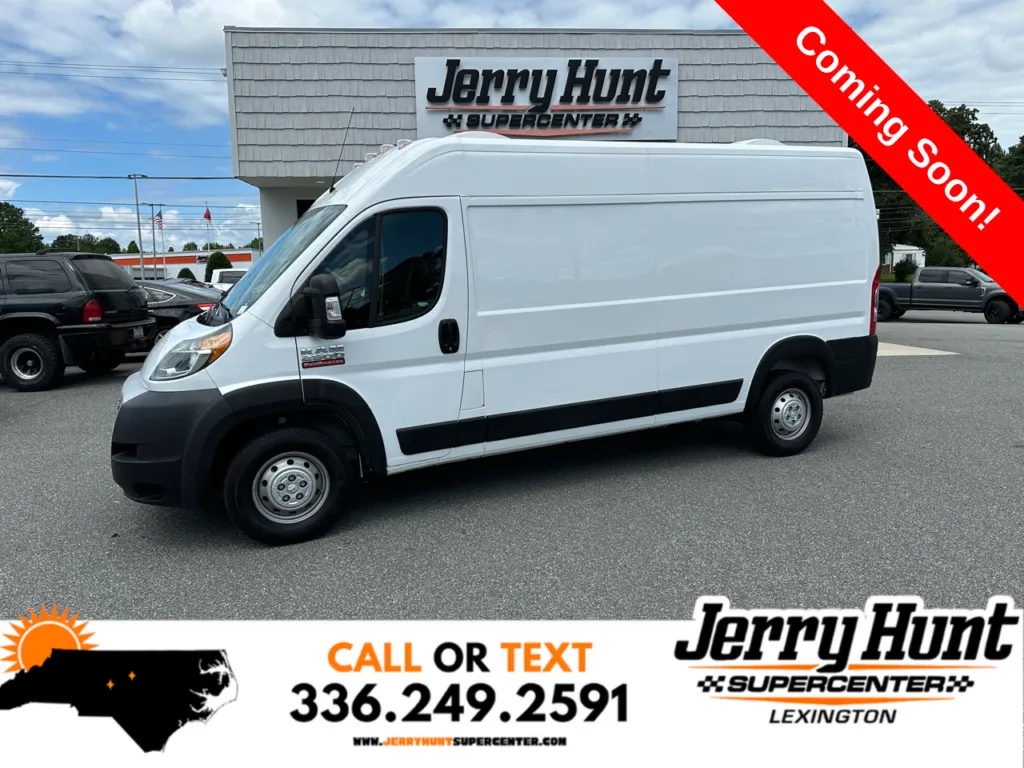 Used 2020 Ram ProMaster 2500 High Roof for sale in Lexington, NC - Main Image