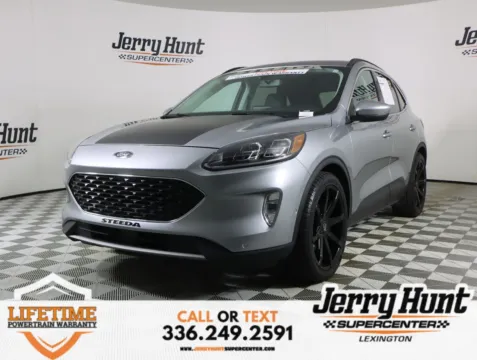 Used 2021 Ford Escape Titanium for sale in Lexington, NC at Jerry
