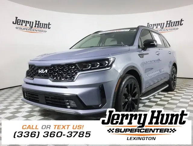 Used 2022 Kia Sorento SX for sale in Lexington, NC at Jerry Hunt