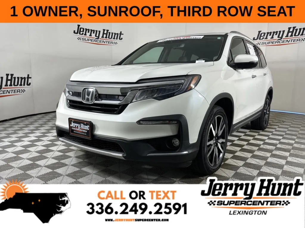 Used 2021 Honda Pilot Touring for sale in Lexington, NC at Jerry