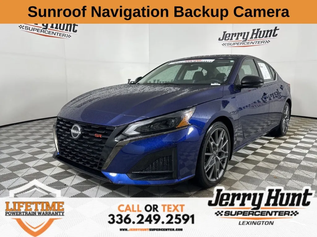 Used 2023 Nissan Altima 2.0 SR for sale in Lexington, NC at Jerry