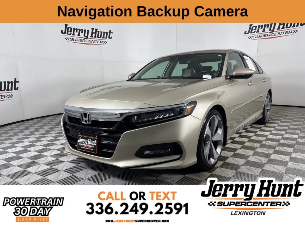 Used 2018 Honda Accord Touring for sale in Lexington, NC at Jerry