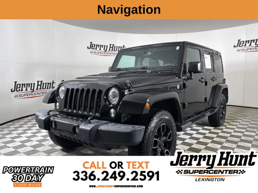 2018 Jeep Wrangler JK Unlimited Altitude for sale in Lexington, NC