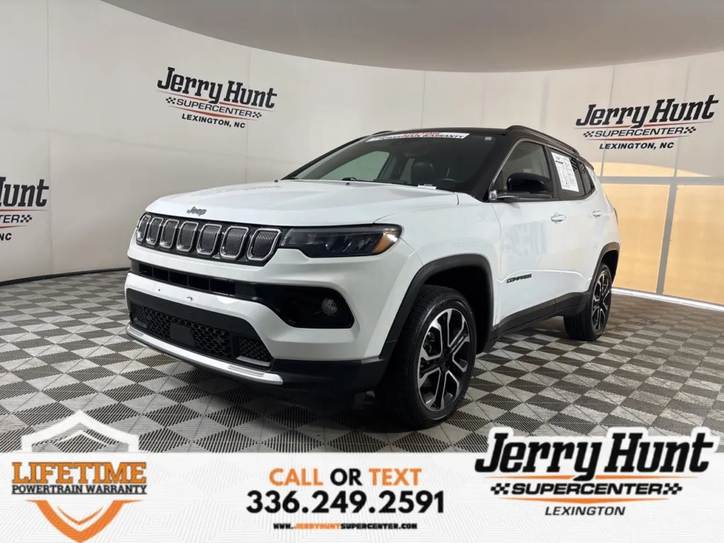 Used 2022 Jeep Compass Limited for sale in Lexington, NC at Jerry