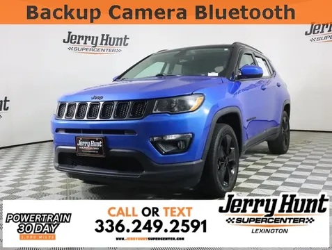 Used 2019 Jeep Compass Altitude for sale in Lexington, NC at Jerry