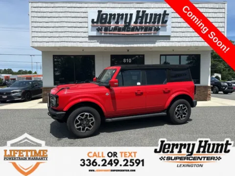 Red 2021 Ford Bronco Outer Banks for sale in Lexington, NC