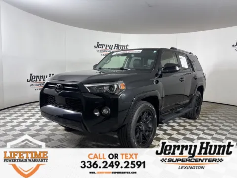 Black 2022 Toyota 4Runner SR5 Premium for sale in Lexington, NC