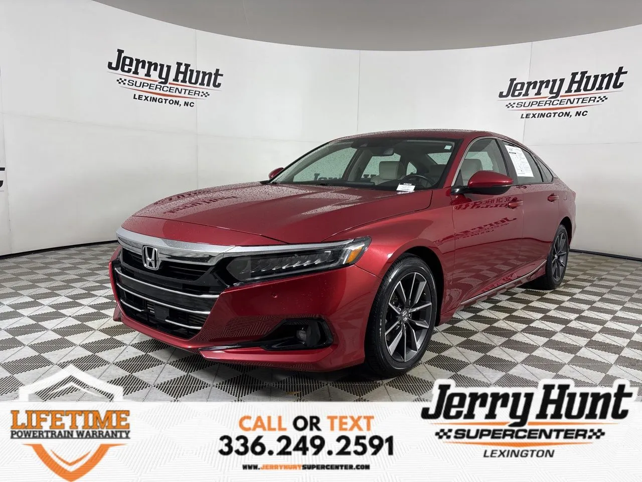Red 2021 Honda Accord EX-L for sale in Lexington, NC