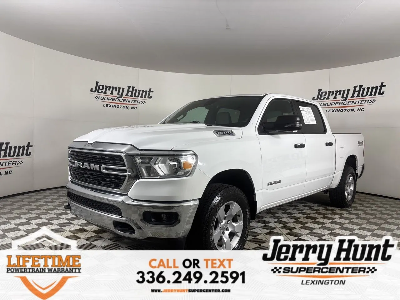 White 2023 Ram 1500 Big Horn/Lone Star for sale in Lexington, NC