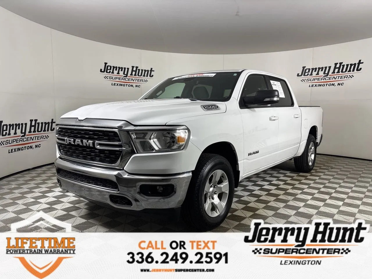 White 2022 Ram 1500 Big Horn/Lone Star for sale in Lexington, NC
