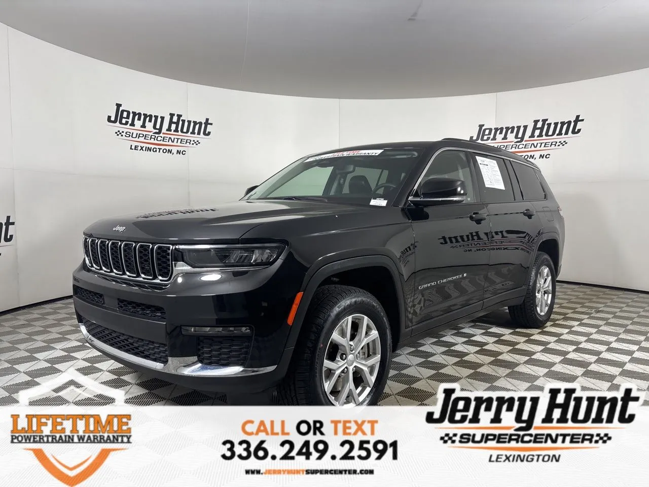 Black 2023 Jeep Grand Cherokee L Limited for sale in Lexington, NC