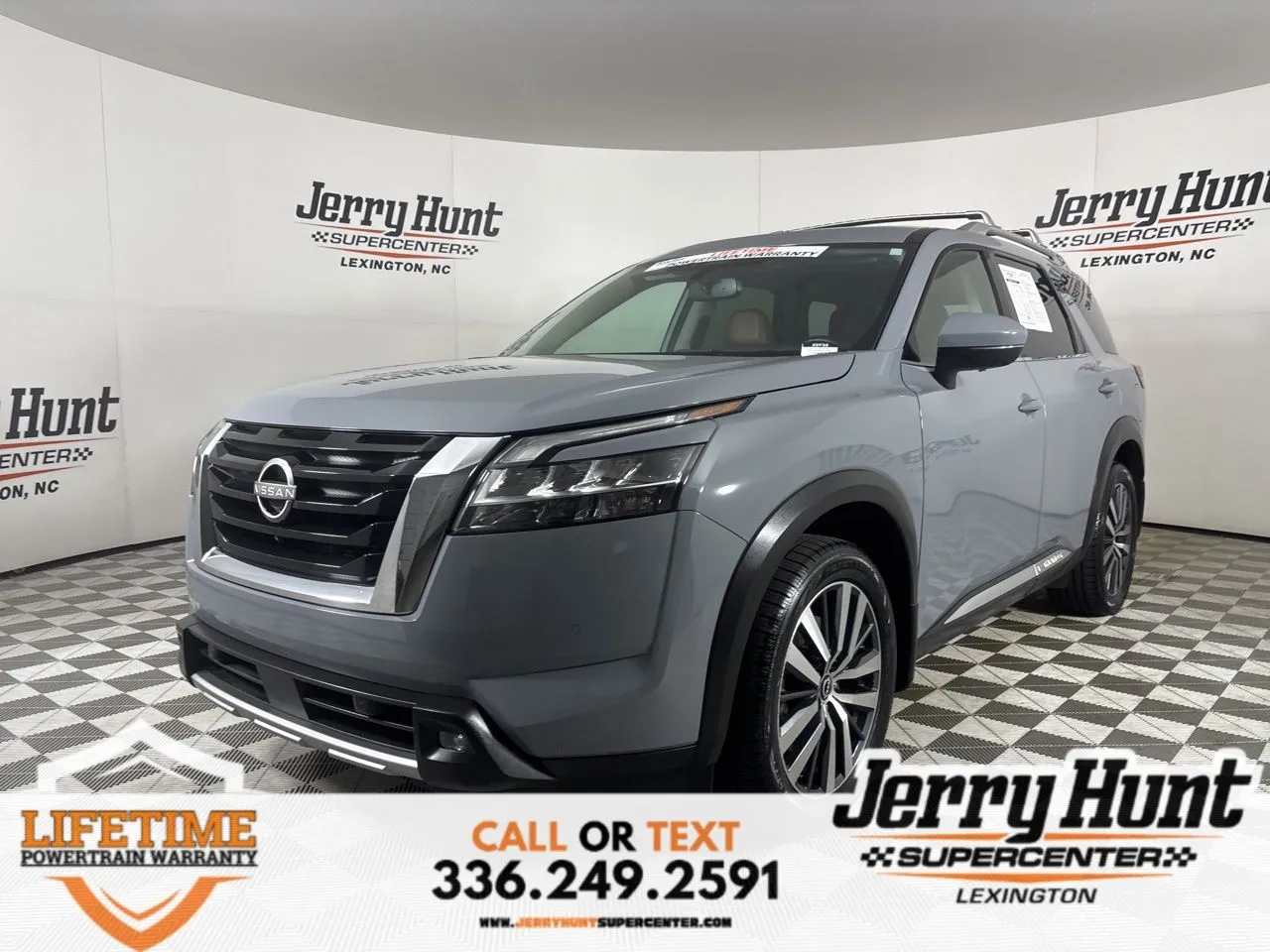 Gray 2022 Nissan Pathfinder Platinum for sale in Lexington, NC