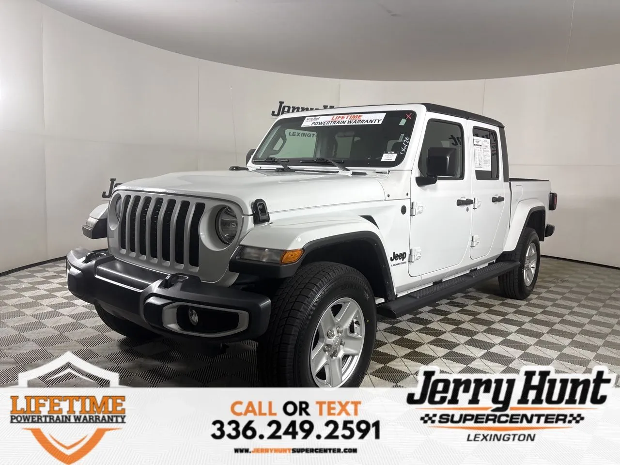 White 2023 Jeep Gladiator Sport for sale in Lexington, NC