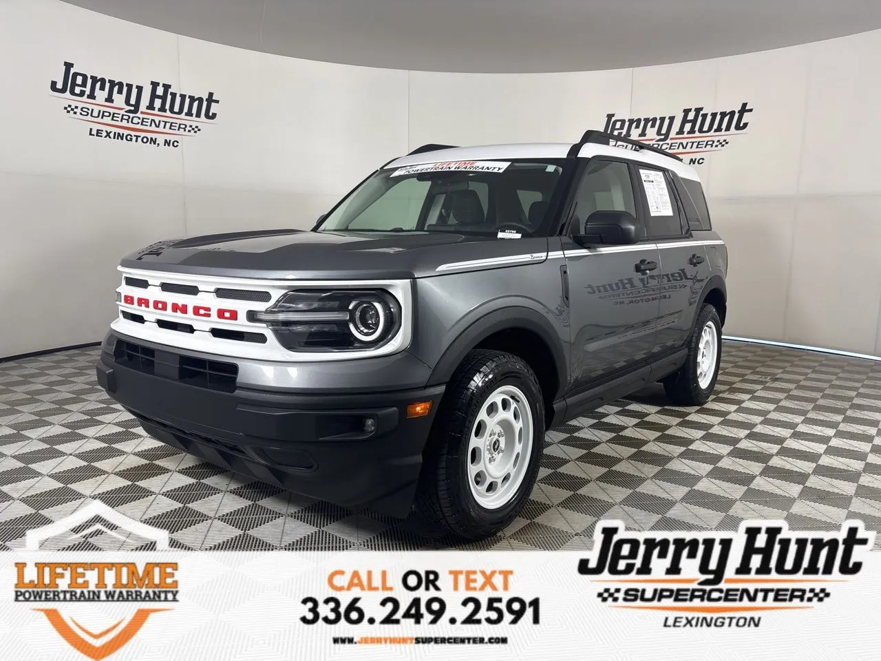 Gray 2024 Ford Bronco Sport Heritage for sale in Lexington, NC