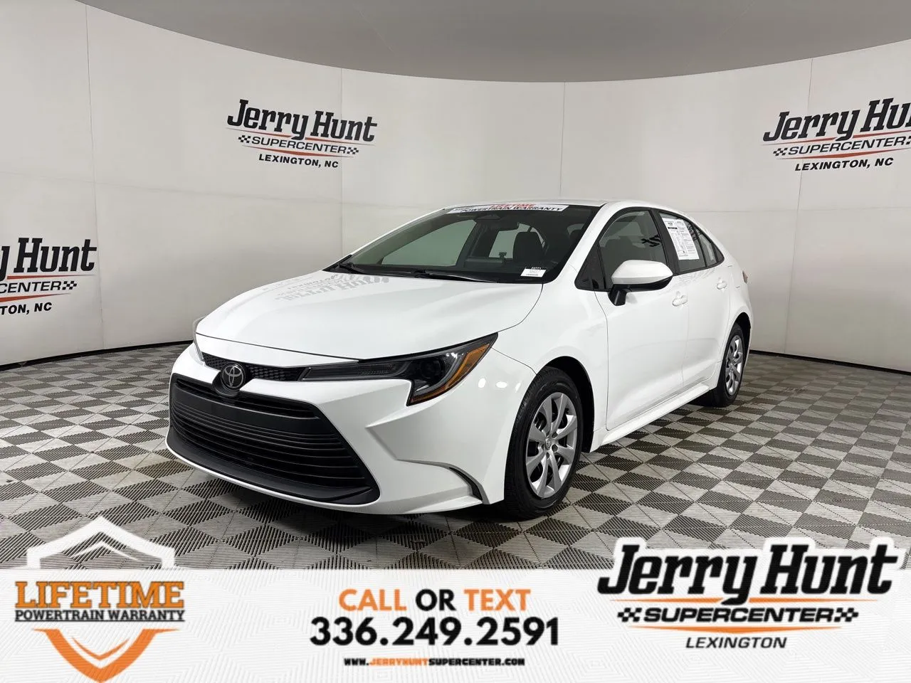 White 2023 Toyota Corolla LE for sale in Lexington, NC