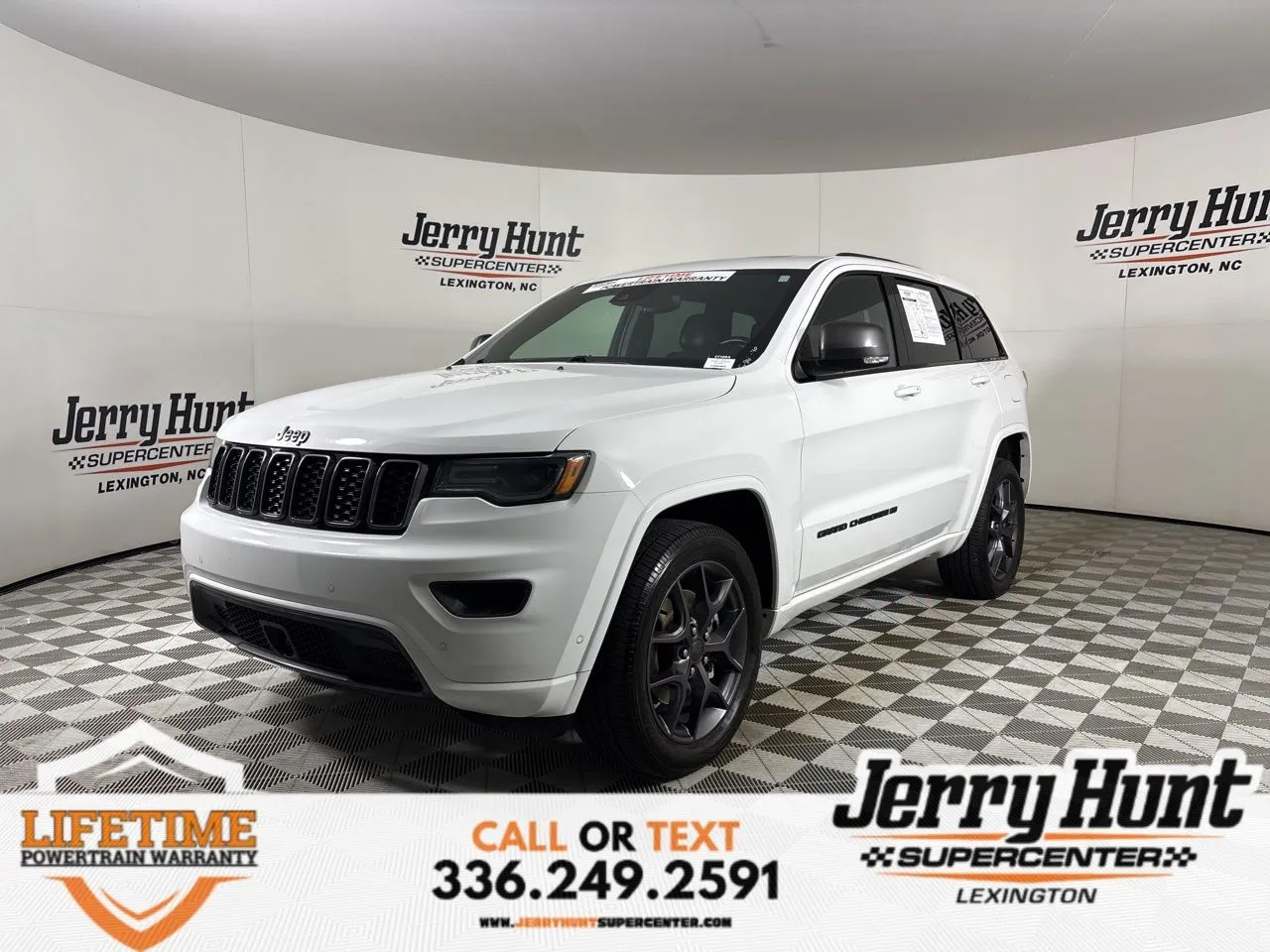 White 2021 Jeep Grand Cherokee 80th Anniversary Edition for sale in Lexington, NC