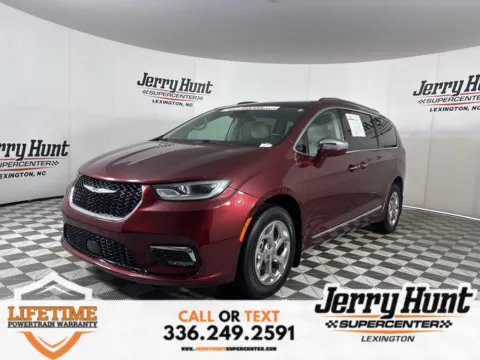 Red 2021 Chrysler Pacifica Limited for sale in Lexington, NC