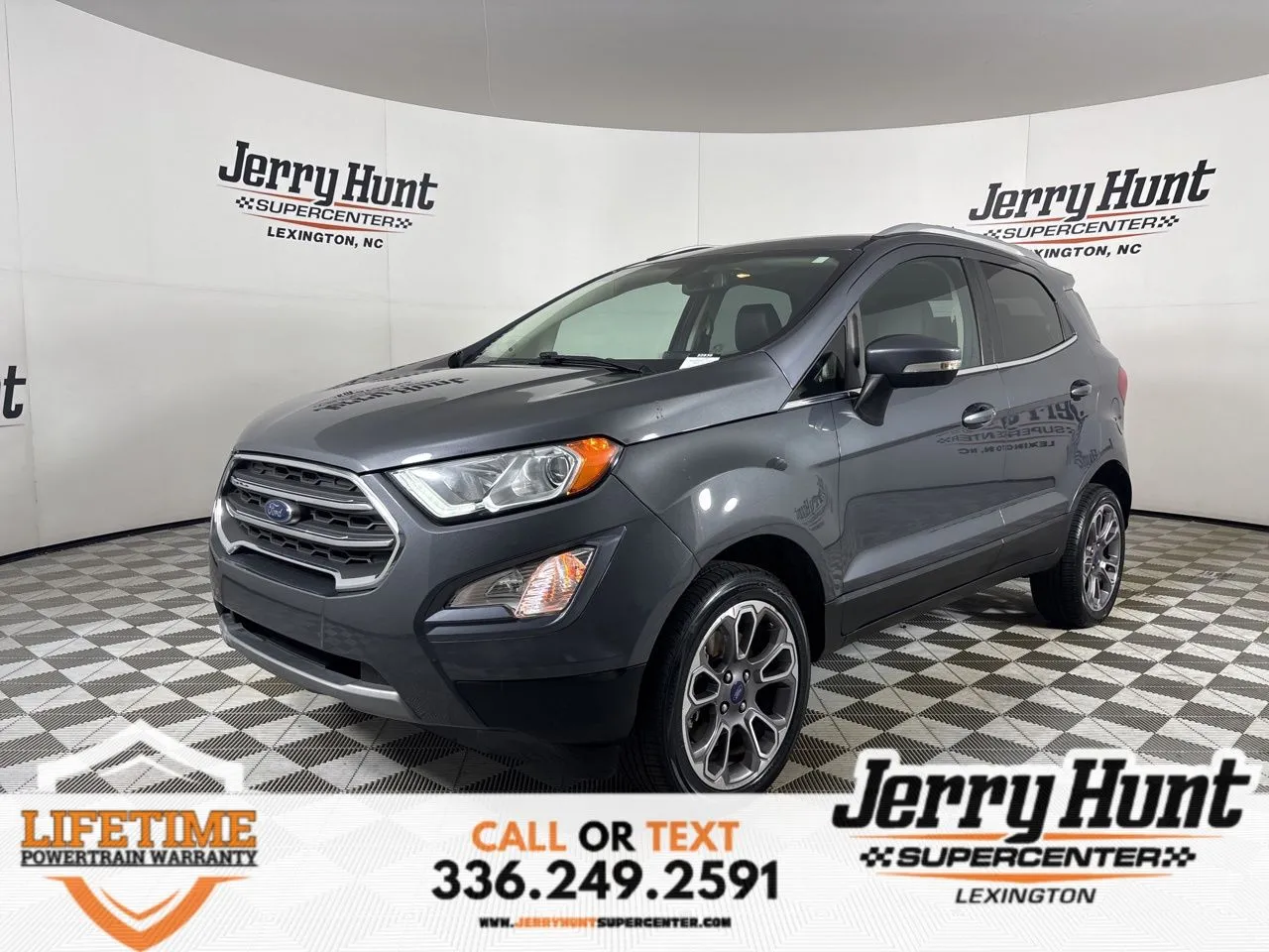 Gray 2021 Ford EcoSport Titanium for sale in Lexington, NC