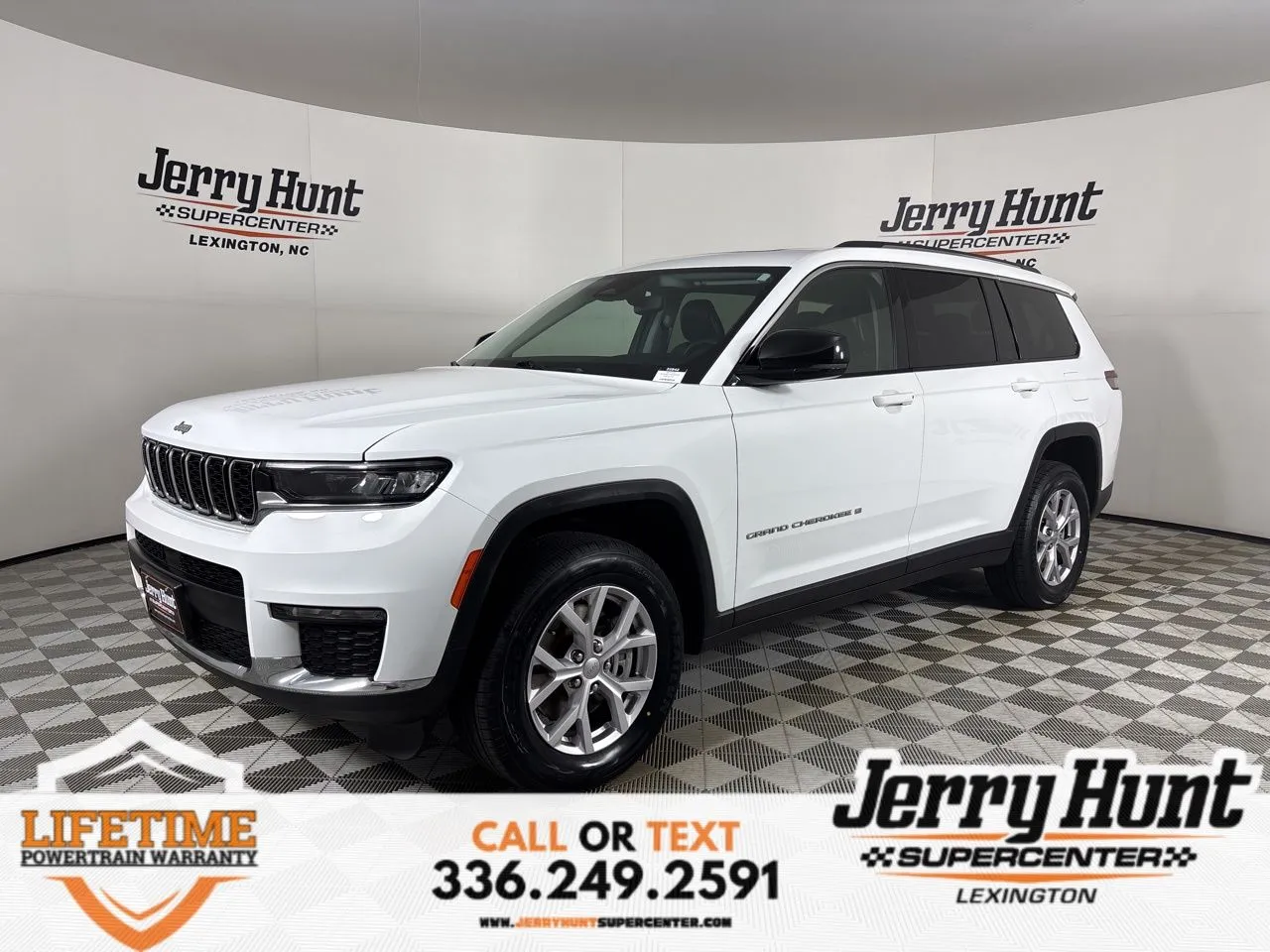 White 2022 Jeep Grand Cherokee L Limited for sale in Lexington, NC