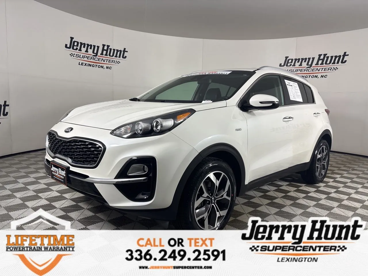 White 2021 Kia Sportage EX for sale in Lexington, NC