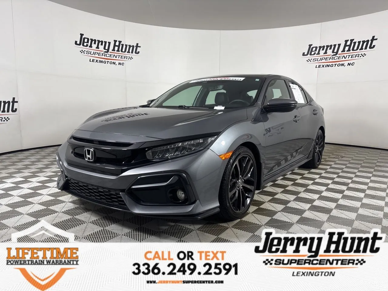 Gray 2021 Honda Civic Sport Touring for sale in Lexington, NC