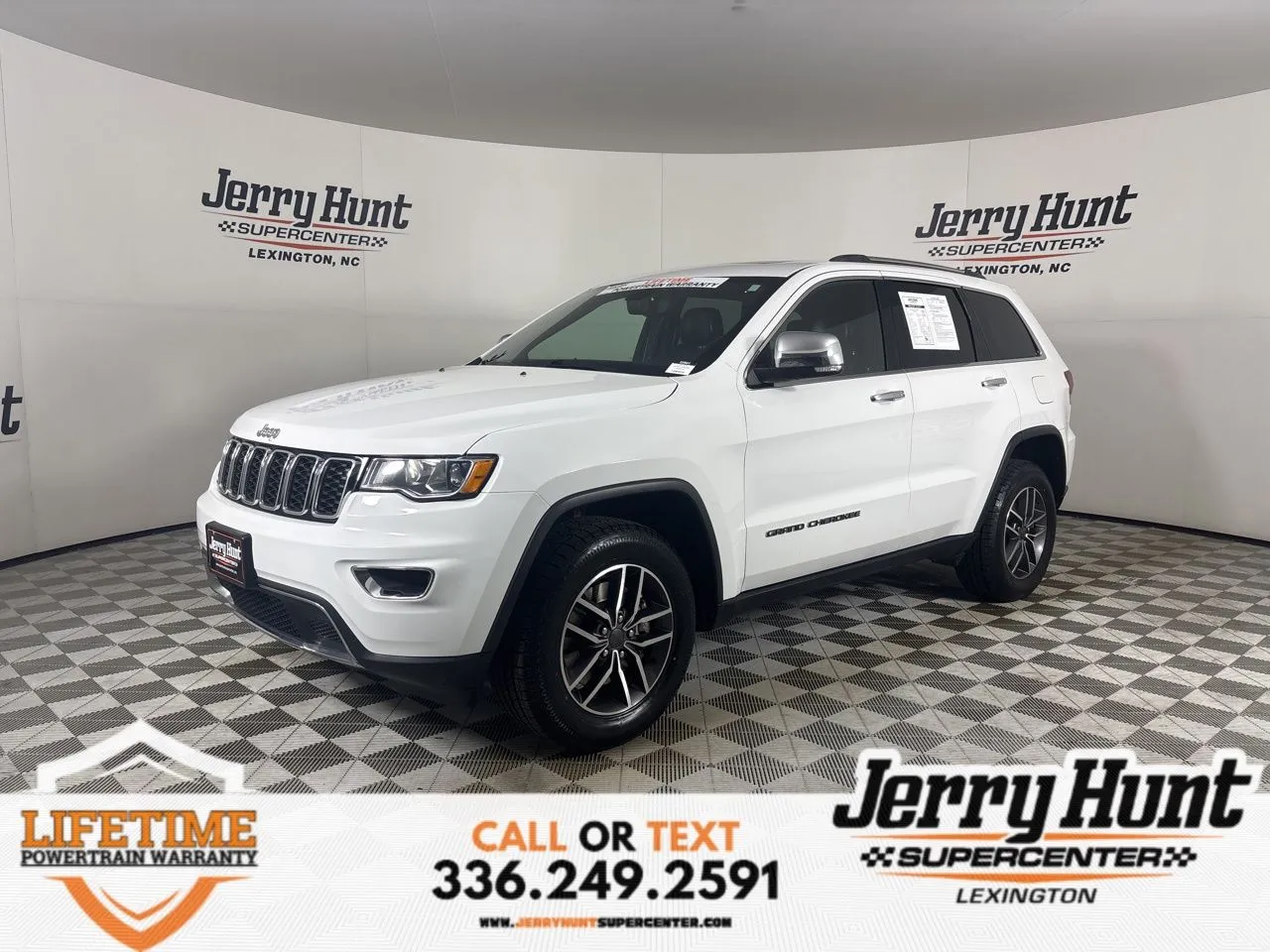 White 2021 Jeep Grand Cherokee Limited for sale in Lexington, NC