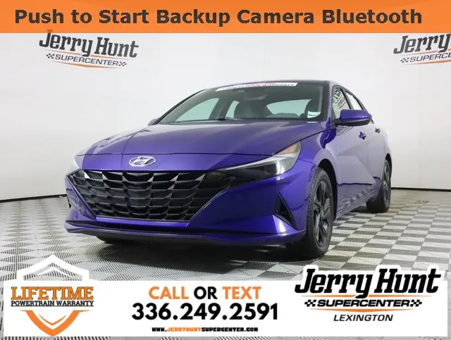 Used 2023 Hyundai Elantra Hybrid Blue for sale in Lexington, NC at