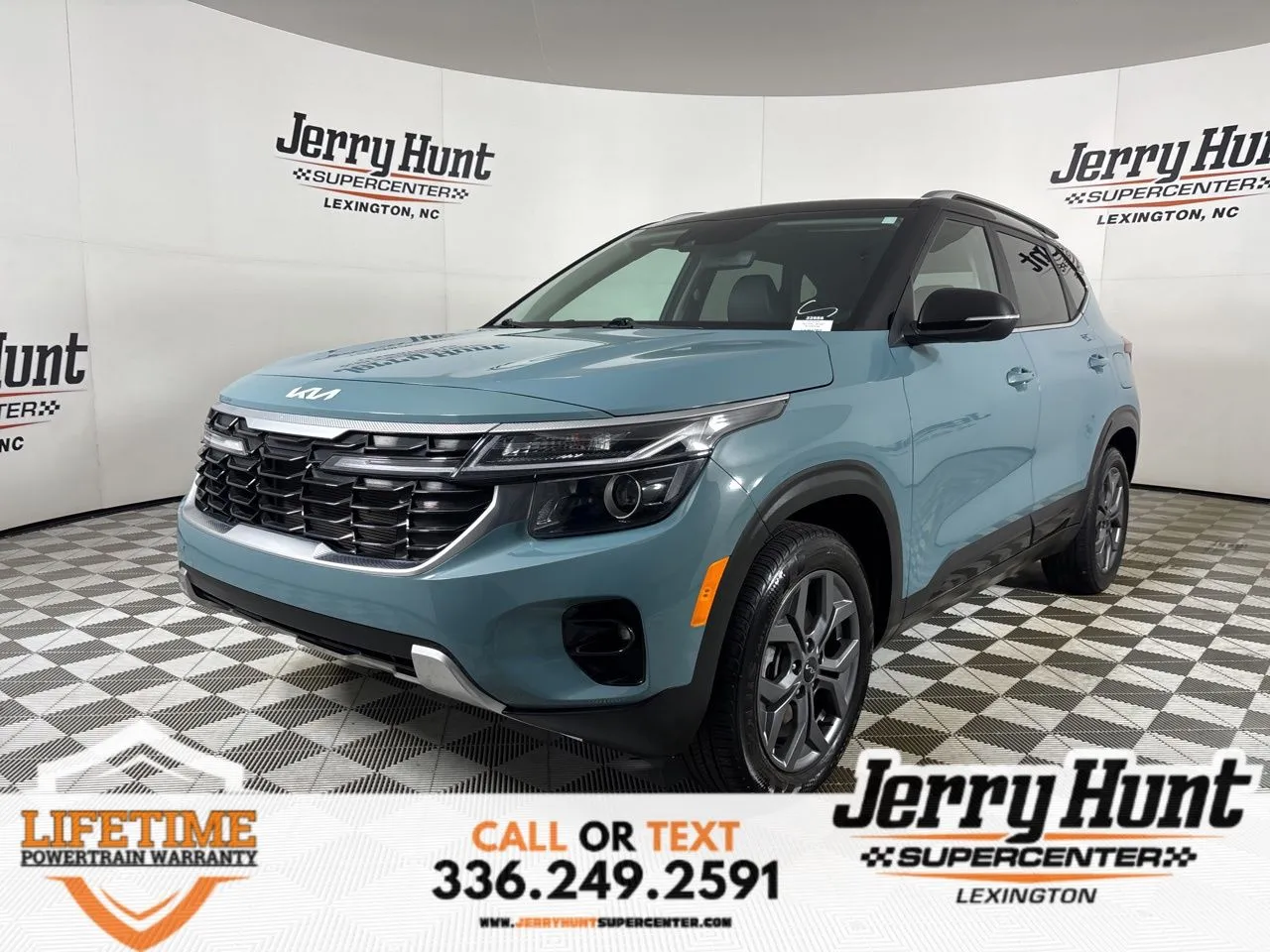 Blue 2024 Kia Seltos S for sale in Lexington, NC