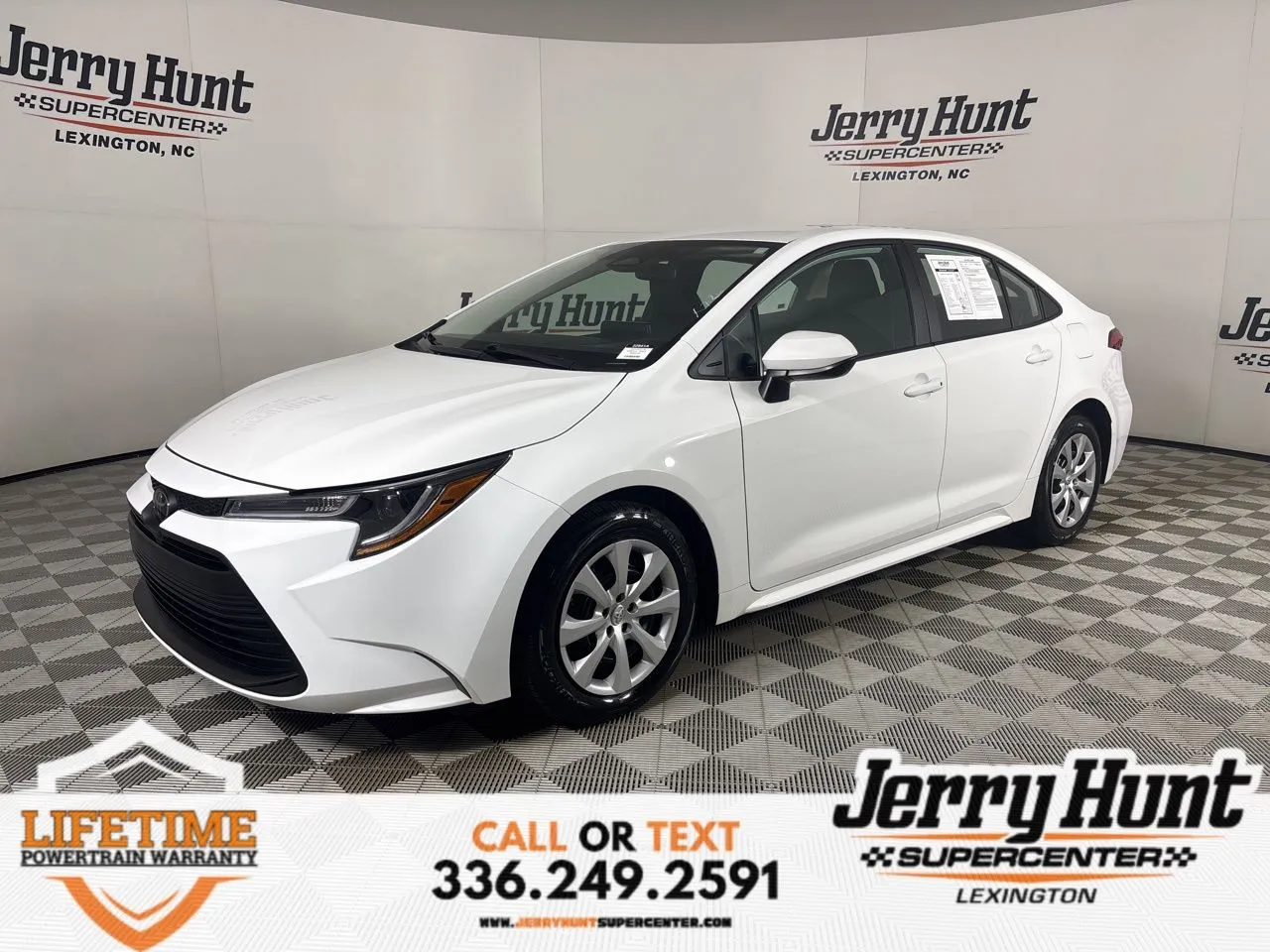White 2024 Toyota Corolla LE for sale in Lexington, NC