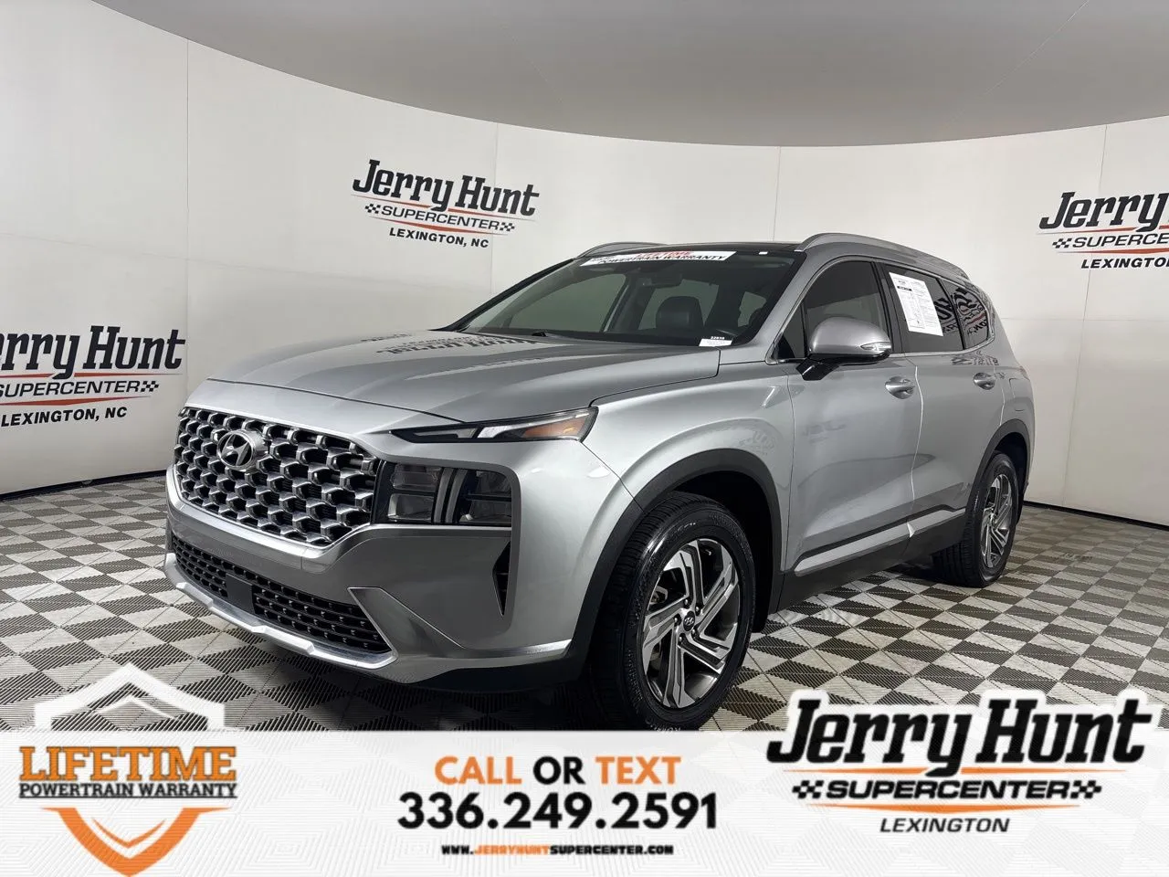 Silver 2022 Hyundai Santa Fe SEL for sale in Lexington, NC